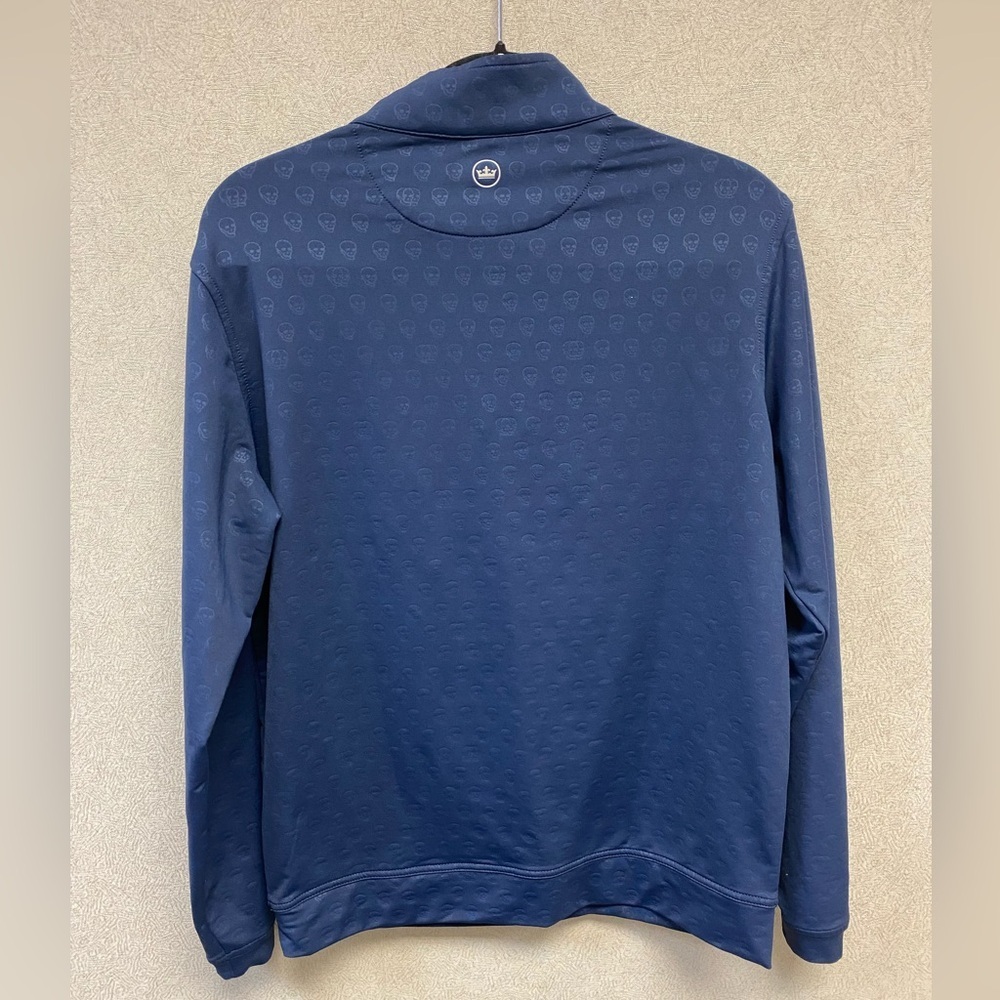Peter Millar Crown Sport Men's Perth Seeing Double Performance Quarter-Zip - Picture 8 of 12